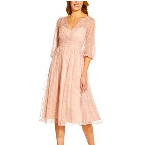 Adrianna Papell tea lenght dress!